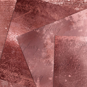 16 Distressed Antique RoseGold Digital Papers 12&quot; 300 Dpi Planner Paper ScrapbookDigital Artistic Painted Antique Vintage RoseGold Grunge