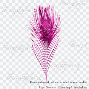 100 Glitter Antique Peacock Feather Clip arts 300 Dpi PNG Planner Clip arts Commercial Use Wedding Valentine Anniversary Fashion Royal