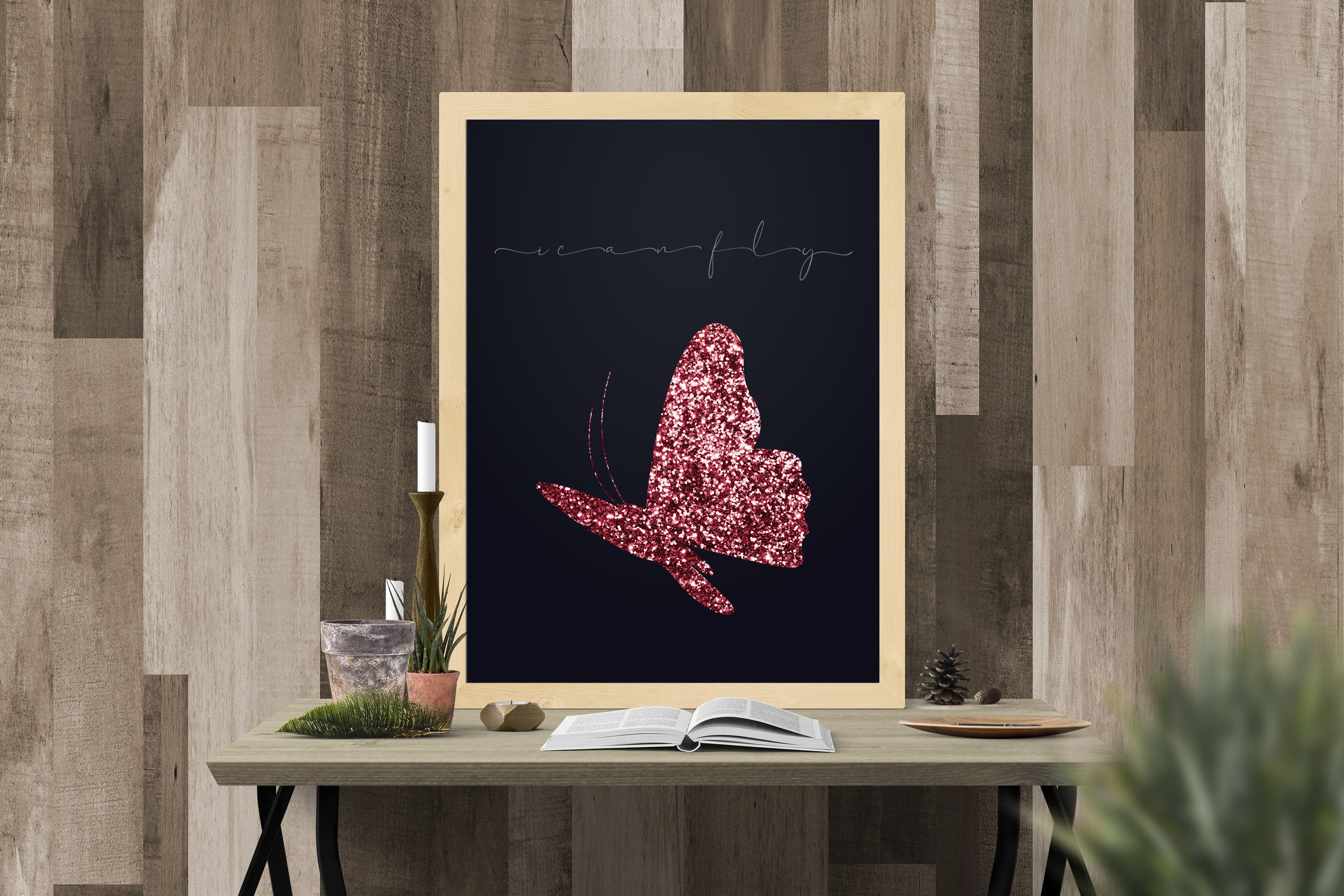 30 Red Ruby Foil and Glitter Butterfly Digital Images 300 Dpi Instant Download Commercial Use Metallic Wedding Card Making Flying Butterfly