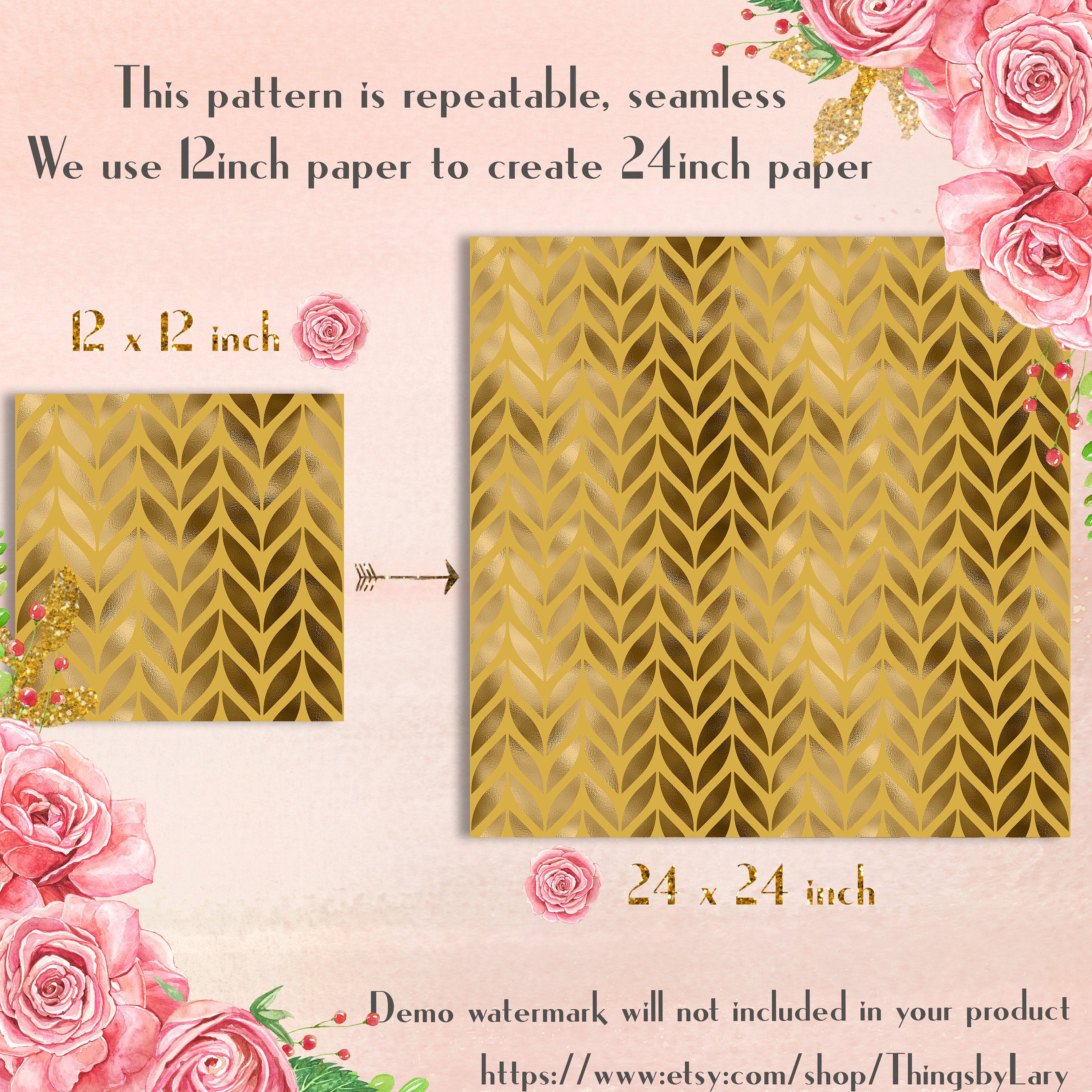 32 Seamless Black,Gold Foil,Mustard Art Deco Digital Papers 12x12&quot; 300 dpi commercial use instant download seamless Wedding Geometric Floral