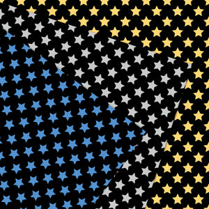 100 Seamless Black and Solid Star Pattern Digital Papers 12x12&quot; 300 Dpi Commercial Use Instant Download Printable Baby Shower Birthday Party